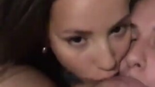 double blowjob for lucky guy
