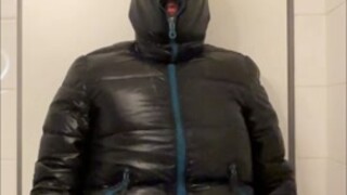 duvdoll blowjob went wrong in duvetica down jacket