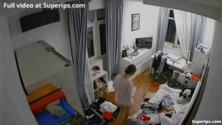 ipcam – skinny german teenager in her underwear