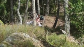 mature nude swiss redhead outdoor strip and fuck