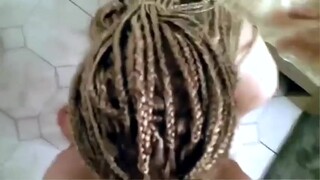 teen with braided hair suck and anal fuck